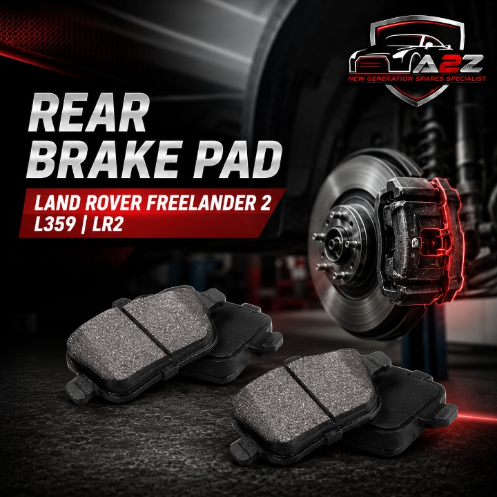 Rear Brake Pad LR023888 2453701 P44016 Compatible With LAND ROVER FREELANDER 2 L359 | LR2