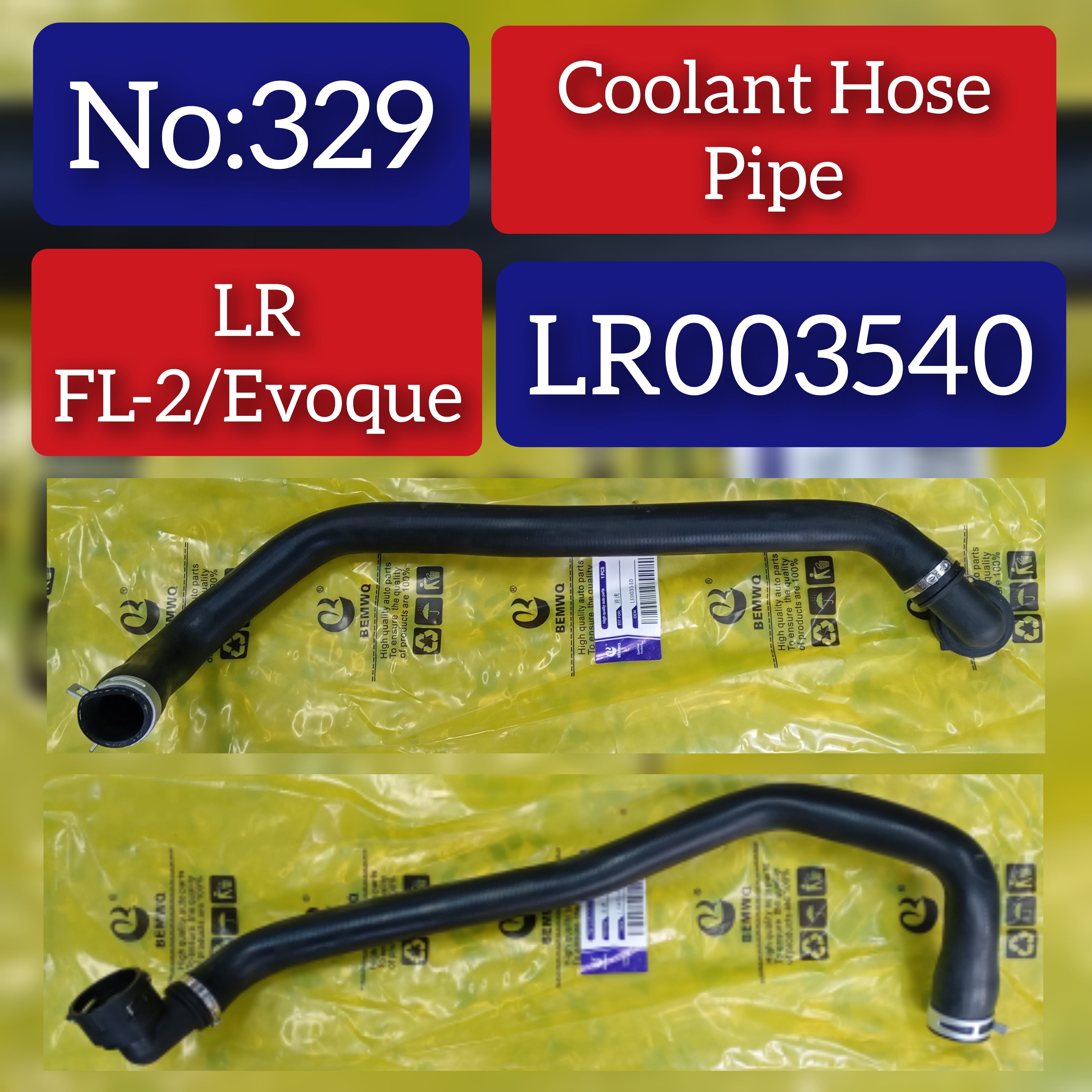 Coolant Hose Pipe LR003540 Compatible With Land Rover Free Lander 2 & Evoque (L538)