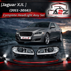 Complete Headlight Assy Left C2D3180 & Right C2D3172 Compatible With Jaguar XJL (2011-2016) Tag No.13