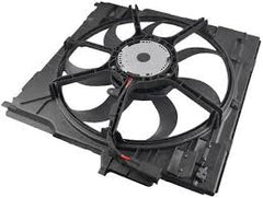 Engine Radiator Cooling Fan Assembly 17427634467 Compatible With  BMW X5 (E70) & X6 (E71, E72)