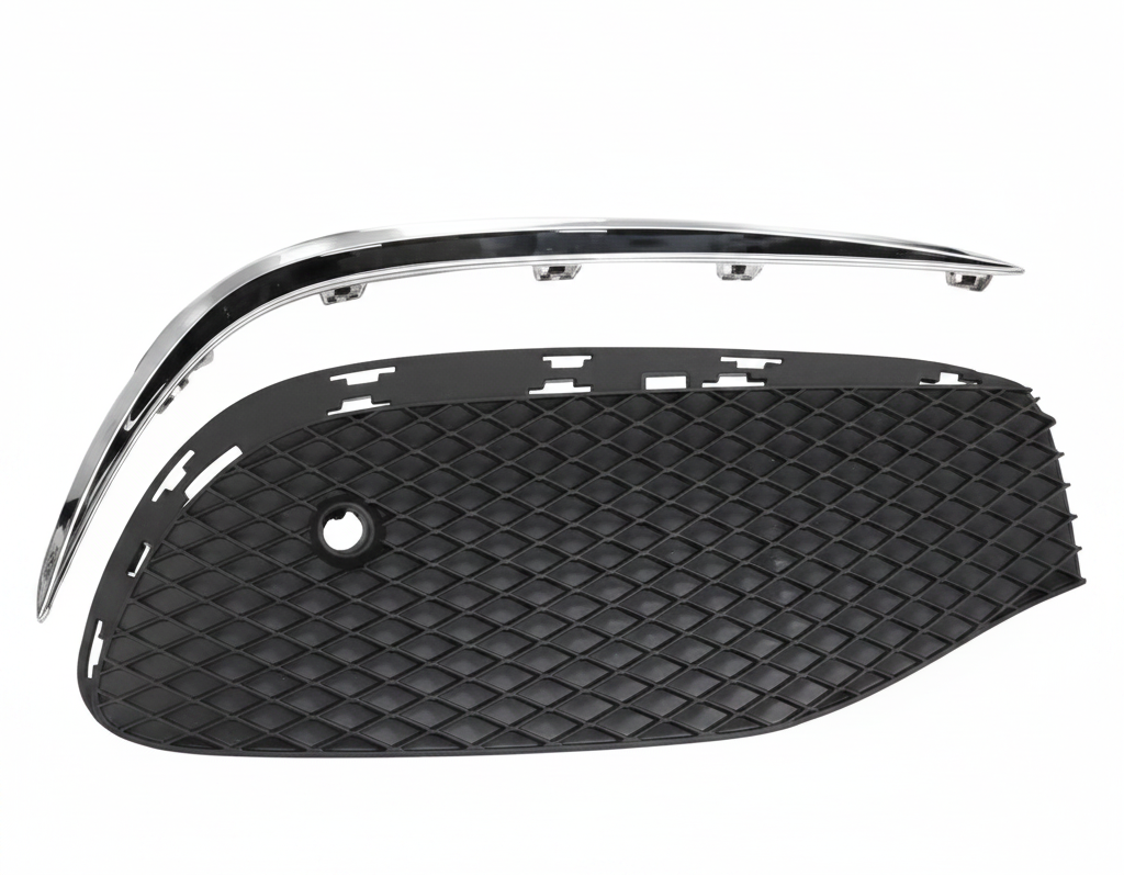 Fog Lamp Cover Left 2138851122 & Right 2138850822 & A2138851122 Fog Lamp Chrome Left 2138850174& Right 2138850274 Compatible With MERCEDES-BENZ E-Class W213 2016-2020 Tag No:351