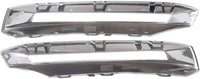 Fog Lamp Cover Right 1668842222 & Left 1668842122 & Fog Lamp Chrome Left 1668850774 A1668842122 & Right 1668850874 Compatible With MERCEDES-BENZ ML W166 2012-2015 Tag-FC-222