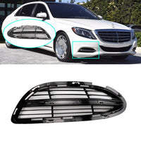 Fog Lamp Cover With Chrome Compatible With MERCEDES-BENZ S-CLASS  W222 2014-2017  Fog Lamp Cover With Chrome Left 2228850224 & Right 2228850324 2228851321 A2228851321 Tag-FC-331
