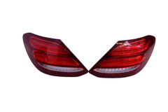 Tail Light Rear Lamp Compatible With MERCEDES-BENZ E-CLASS W213 (2016-2020) Tail Light Rear Lamp Left A2139067900 & Right A2139068000 Tag-TLM-108