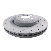 Front Brake Disc Set 2224200172 Compatible With Mercedes Benz W222