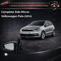 Side Mirror Set Left 6C0857501 & Right 6C0857502 Compatible With Volkswagen polo (2014)