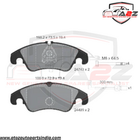 Front Brake Pad 8K0698151L 2474301 2440903 P85098 Compatible With AUDI A4 B8 (8K2) | A4 / S4 & A5