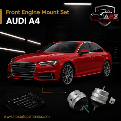 Front Engine  Mount Set Compatible With  Audi A4 Engine Mount Left 8E0199379BF  & Right 8E0199382AG