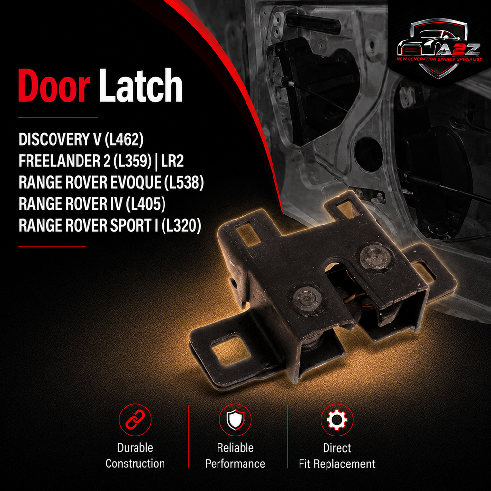 Door Latch FPS500020 Compatible With DISCOVERY V (L462) FREELANDER 2 (L359) | LR2 RANGE ROVER EVOQUE (L538) RANGE ROVER IV (L405) RANGE ROVER SPORT I (L320)