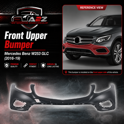Front Upper Bumper 2538850001 Compatible With Mercedes Benz W253 GLC (2016-19) Tag No.311