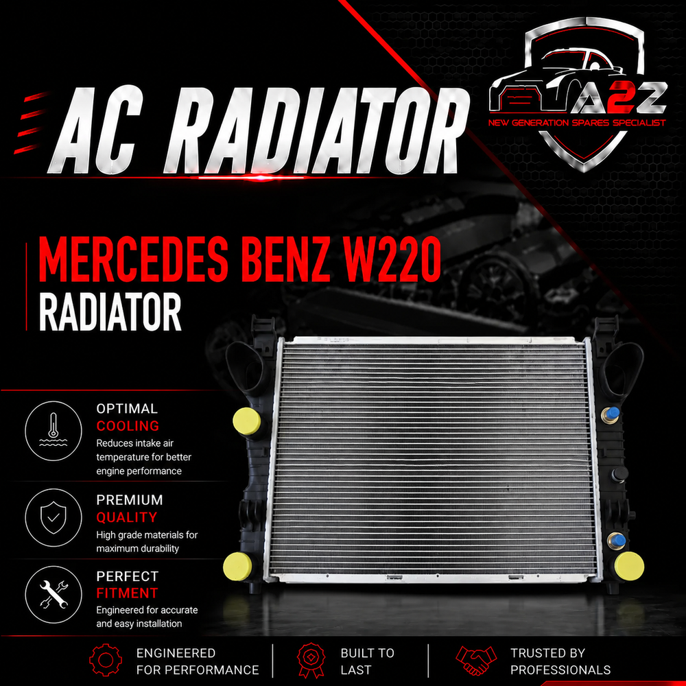 Engine Cooling Radiator 2205002403 Compatible With Mercedes Benz W220