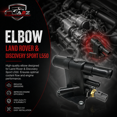 Elbow (Thermostat) LR025564 LR038758 Compatible With LAND ROVER &DISCOVERY SPORT (L550) Tag No.153