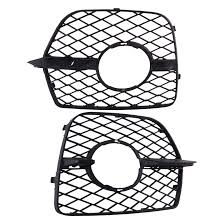 Fog Lamp Cover Without Chrome Compatible With BMW X6 E71 2008-2014  Fog Lamp Cover Left 51117176277 & Right 51117176278 Tag-FC-498