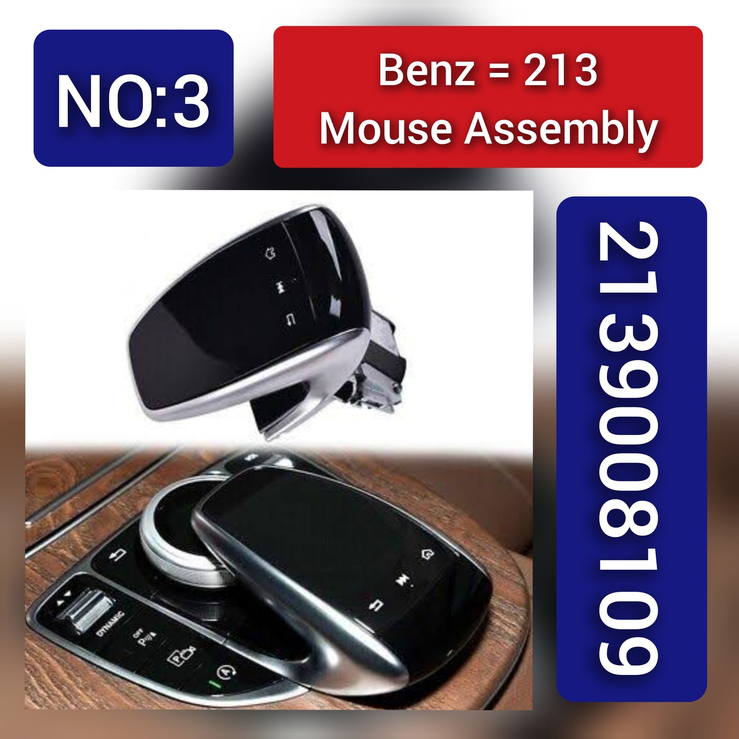 Controller Console Touch Pad Assembly 2139008109  2139008109-C  Compatible With MERCEDES BENZ GL W166 & GLE W166 & GLS W166 Tag-MA-03