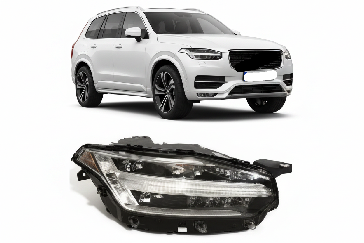 Headlight Headlamp  Left 32342482 & Right 32342481 (Without Blaster) Compatible With VOLVO XC90 (2019-2021)