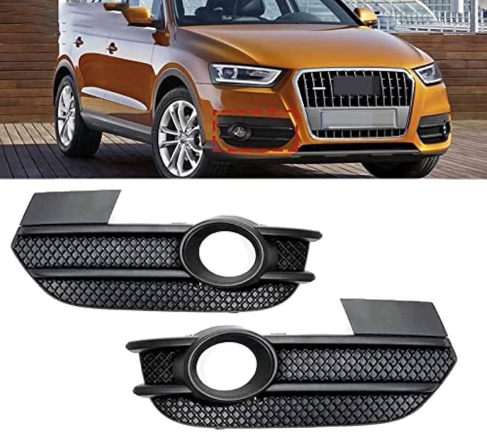 Fog Lamp Cover Left 8U0807681A & Right 8U0807682A Compatible With AUDI Q3 2013-2015 Tag No.71