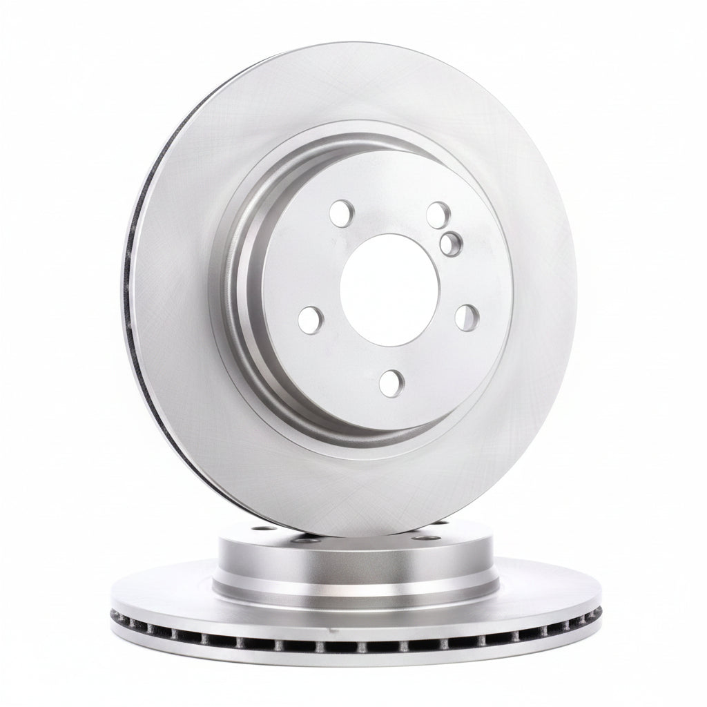 Rear Brake Disc Set A0004231212 A2044230712 Compatible With MERCEDES-BENZ C-CLASS W204 & E-CLASS W212 (ALBRO)