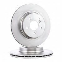 Rear Brake Disc Set A0004231212 A2044230712 Compatible With MERCEDES-BENZ C-CLASS W204 & E-CLASS W212 (ALBRO)