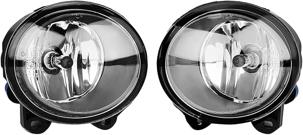 Fog Lamp Fog Light Compatible With BMW 5 Series F10 2010-2013 Fog Lamp Fog Light Left 63177839865 & Right 63177839866 Tag-FO-51