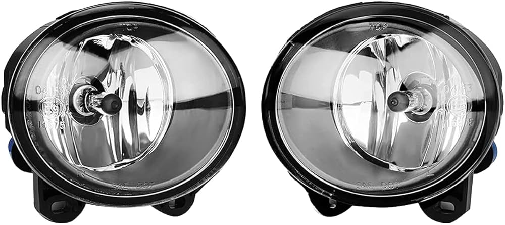 Fog Lamp Fog Light Compatible With BMW 5 Series F10 2010-2013 Fog Lamp Fog Light Left 63177839865 & Right 63177839866 63176910791 Tag-FO-51