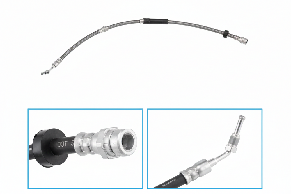 Front Brake Hose Pipe 8W0611708G Compatible with AUDI A4 N.M Tag-H-611