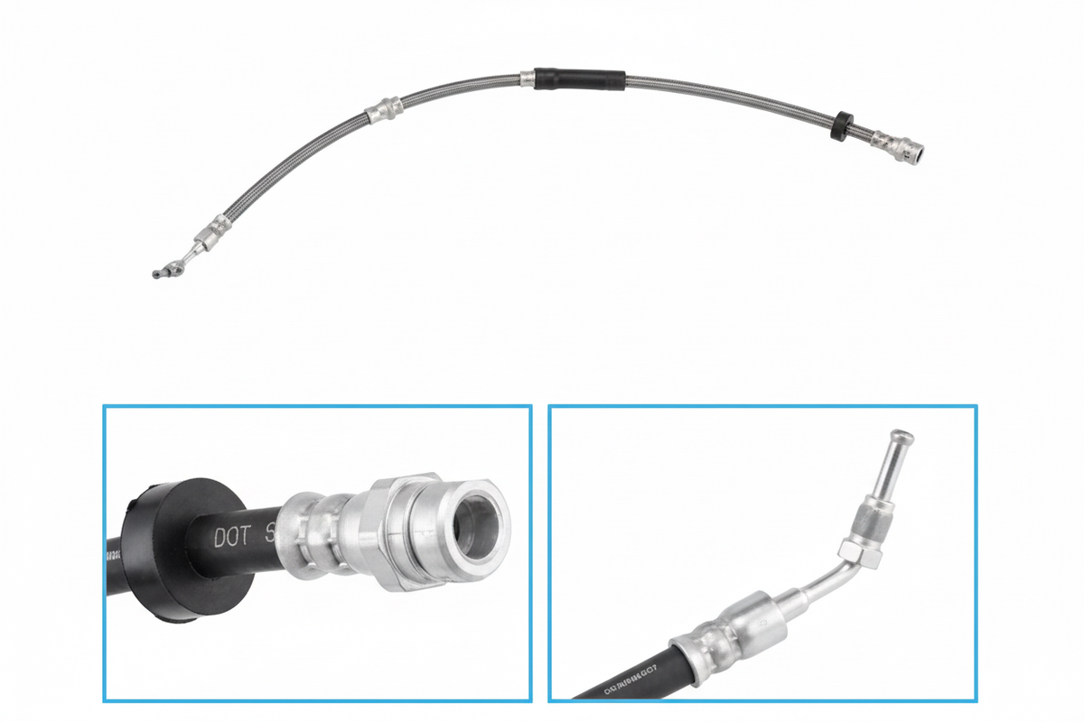Front Brake Hose Pipe 8W0611708G Compatible with AUDI A4 N.M Tag-H-611