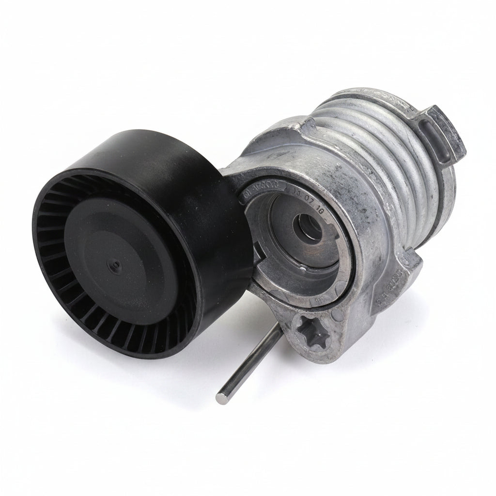 Belt Tensioner With Pulley 11287549873 V204194 Compatible with BMW 3 Series (E90) & 3 Series (F30, F80) & 3 Gran Turismo (F34) &  5 Series (F10) & 7 Series (F01, F02, F03, F04) &X1 (E84) & X3 (F25) & X5 (F15, F85) Tag no : 14