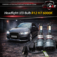 Headlight LED Bulb R12 H7 6000K (Pack of 2) Tag No.6