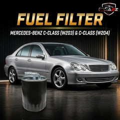 Fuel Filter H140WK01 & 64609200010 & KL313 6460920301 6460920501 A6460920301 A6460920501 Compatible With  MERCEDES-BENZ C-CLASS (W203) & C-CLASS (W204)Tag : 99