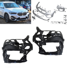 Fog Lamp Bracket Left 51119883477 & Right 51119883478 Compatible With BMW X1 F48 LCI (2020-2022) Tag No.1701