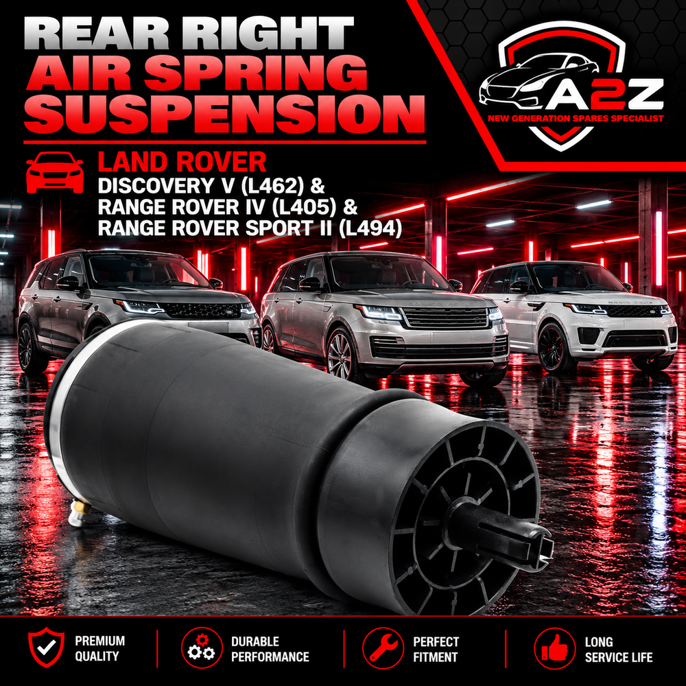 Rear Right Air Spring Suspension LR034262 LR044853 LR052171 LR081576 Compatible With LAND ROVER DISCOVERY V (L462) & RANGE ROVER IV (L405) & RANGE ROVER SPORT II (L494)