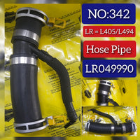 Radiator Hose Pipe LR049990 LR048474 9W838555CC 9W838555CB Compatible With LAND ROVER DISCOVERY V (L462) & RANGE ROVER III (L322&) & RANGE ROVER IV (L405) & RANGE ROVER SPORT I (L320) Tag No.342