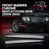 Front Bumper Chrome Left 3W5807811A & Right 3W5807812A Compatible With Bentley Flying Spur (2009-2012) Tag No.401