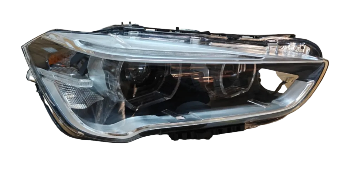 Complete Headlight Assy Set Without Fan Left 63117472223 & Right 63117472224 Compatible With BMW X1 F48 (2016-2019) Tag No.54