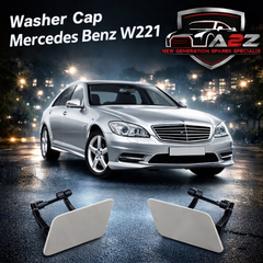Washer Cover Cap Left 2218801305 Right 2218801405 Compatible With Mercedes Benz S-CLASS  W221