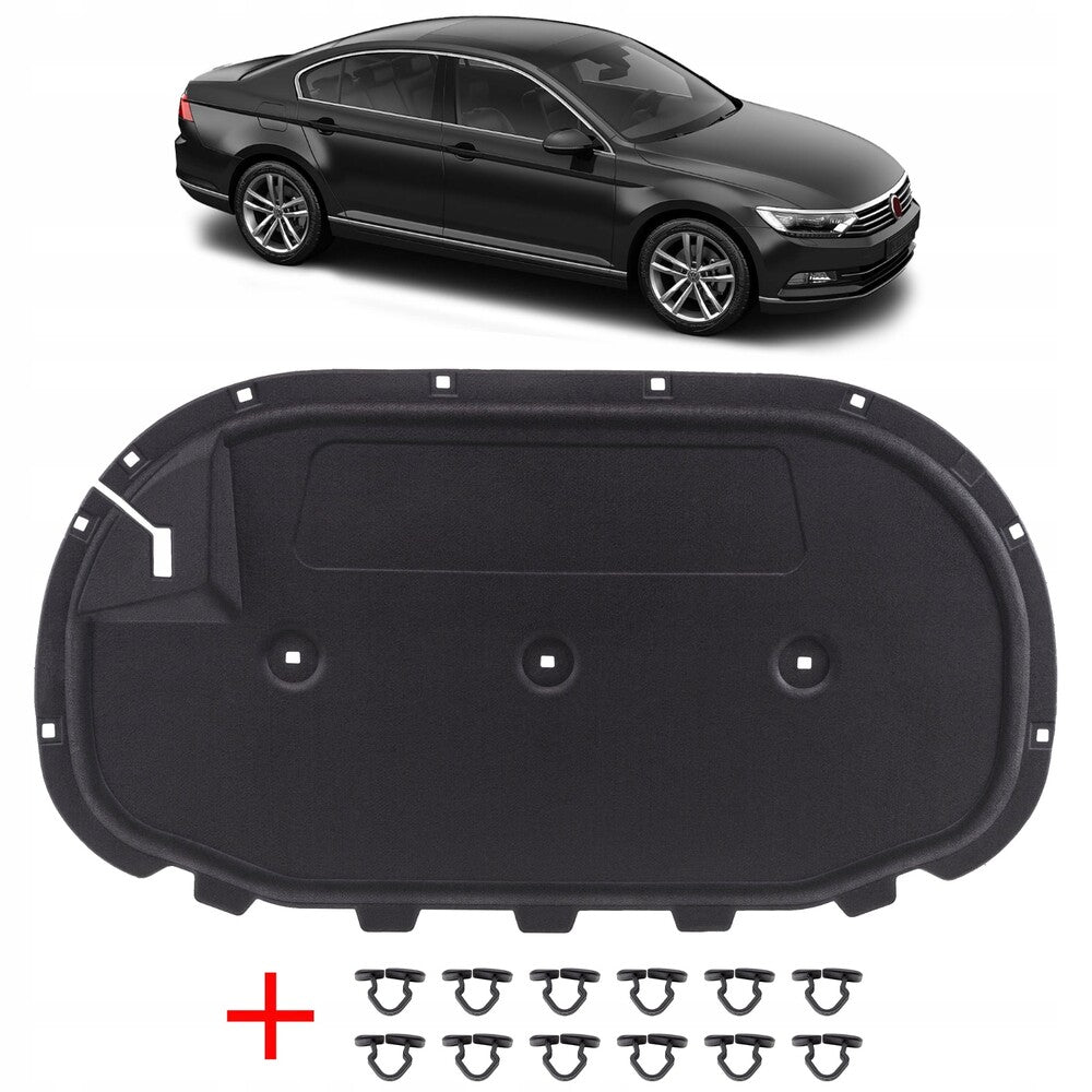Engine Hood Insulation 3G0863831A Compatible With Volkswagen PASSAT B8 (2015-22)