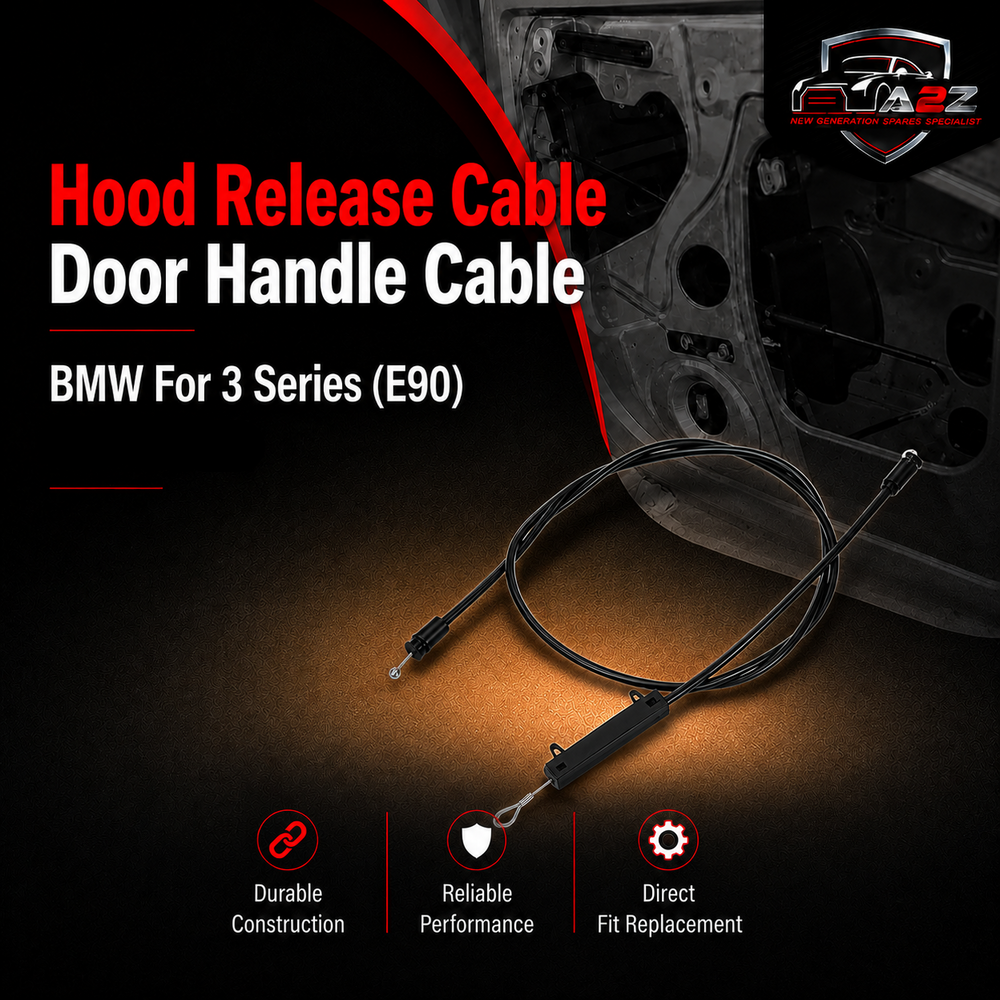 Hood Release Cable Door Handle Cable 51237201904/51237060529 51237184431 Compatible With BMW For  3 Series (E90)