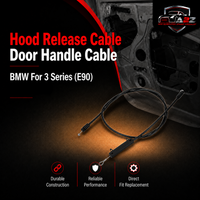 Hood Release Cable Door Handle Cable 51237201904/51237060529 51237184431 Compatible With BMW For  3 Series (E90)