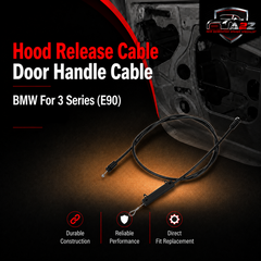 Hood Release Cable Door Handle Cable 51237201904/51237060529 51237184431 Compatible With BMW For  3 Series (E90)