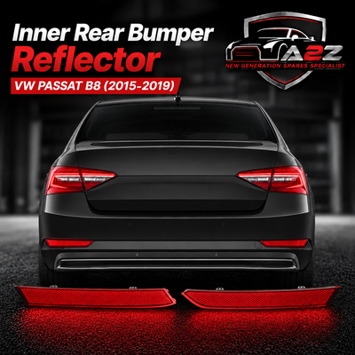 Inner Rear Bumper Reflector Left Rear Bumper Reflector Left 3GD945105A & Right 3GD945106A Compatible With VW PASSAT B8 (2015-2019) Tag No.169