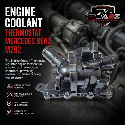 Engine Coolant Thermostat 2822033300 Compatible With Mercedes Benz M282