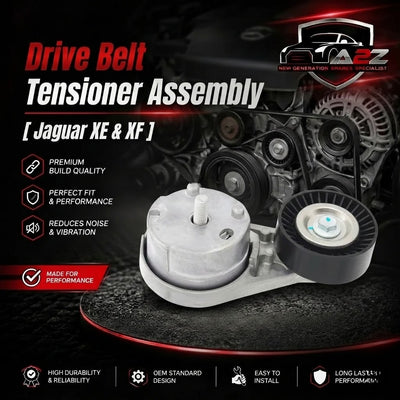 Belt Tensioner With Pulley C2D21150 Compatible With Jaguar XE & XF