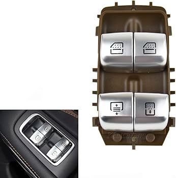 Brown Window Switch 2229051505 2229052104 A2229051505 For Mercedes-Benz S-CLASS W222  Tag-SW-109