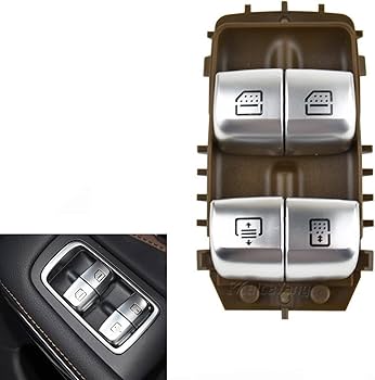 Brown Window Switch 2229051505 For Mercedes-Benz S-CLASS W222  Tag-SW-109