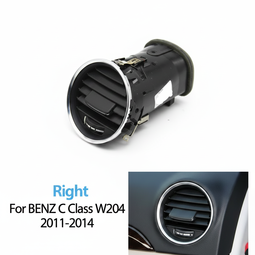 Ac Vent Grille Assembly Center 2048308454 & Right 2048306654 & Left 2048306754 2048306254-1 Compatible With MERCEDES BENZ C-CLASS W204 2011-2014