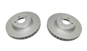 Front Brake Disc Set LR059122 Compatible With LAND ROVER DISCOVERY SPORT (L550) & RANGE ROVER EVOQUE (L538) & RANGE ROVER EVOQUE Convertible (L538)