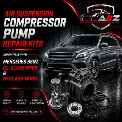 Air Suspension Compressor Pump Repair Kits 1663201204 Compatible With Mercedes Benz GL-CLASS W166 & M-CLASS W166