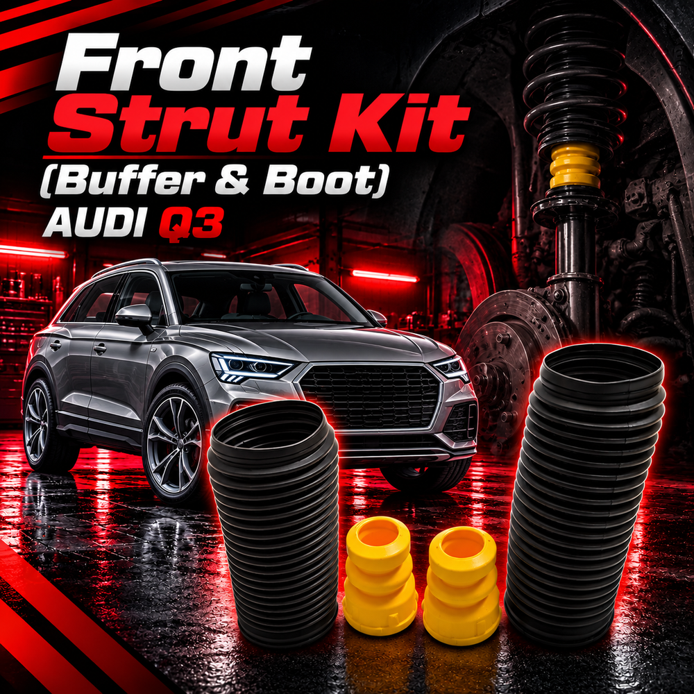 Front Strut Kit (Buffer & Boot ) 6N0413175A & 6N0413175A Compatible With AUDI Q3