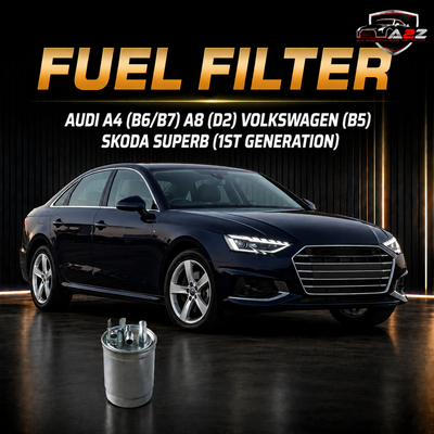 Fuel Filter  H126WK & 057127435D & KL154 059127401F 059127401E 057127401A 059127401C Compatible With Audi A4 (B6/B7) A8 (D2) Volkswagen (B5) Skoda Superb (1st generation). Tag : 149