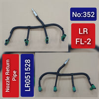 Nozzle Return Pipe LR051528 LR001327 LR006666 LR008711 LR021915 Compatible With LAND ROVER DISCOVERY SPORT (L550) & FREELANDER 2 (L359) | LR2 & RANGE ROVER EVOQUE (L538)